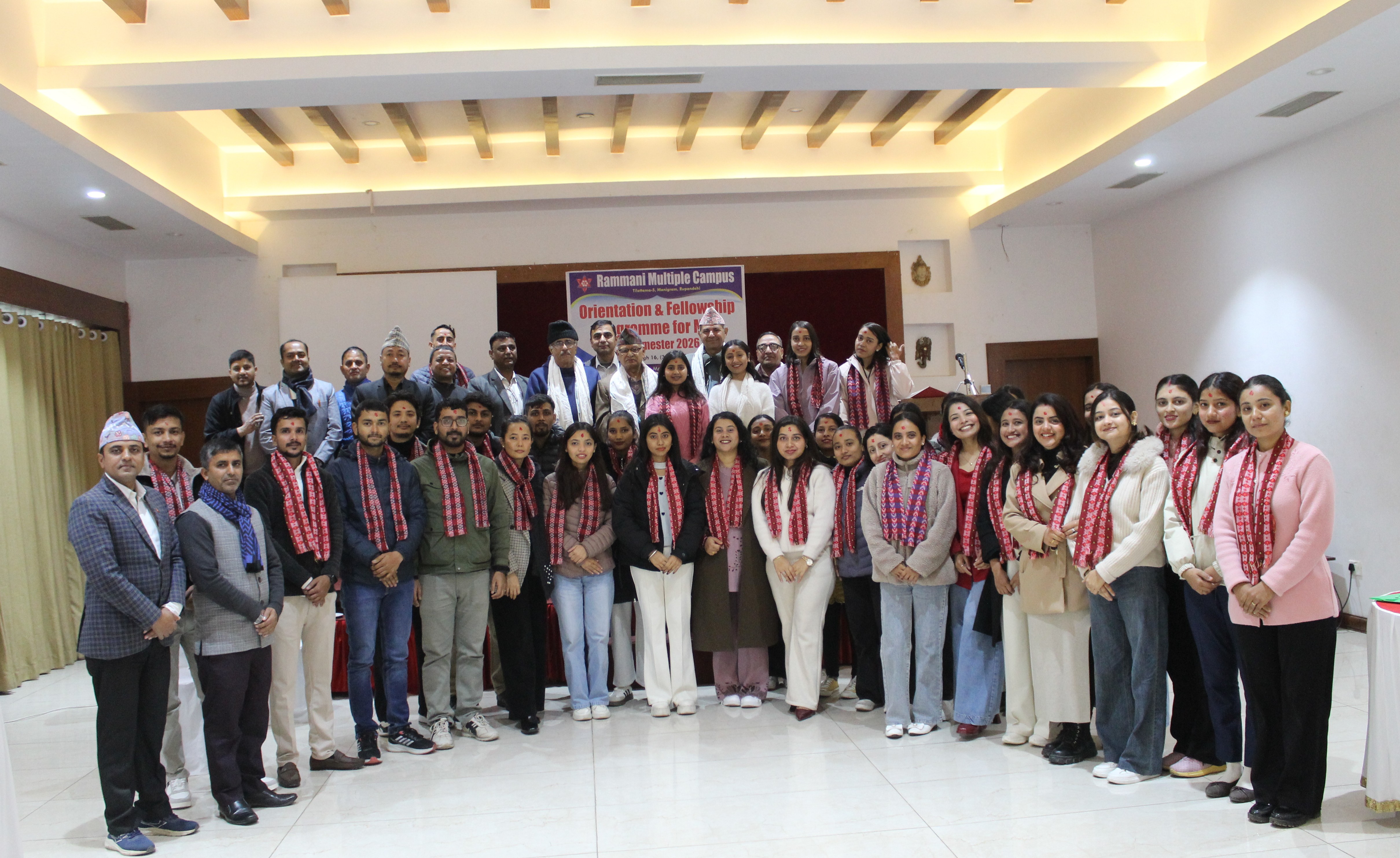 Orientation & Fellowship Programme